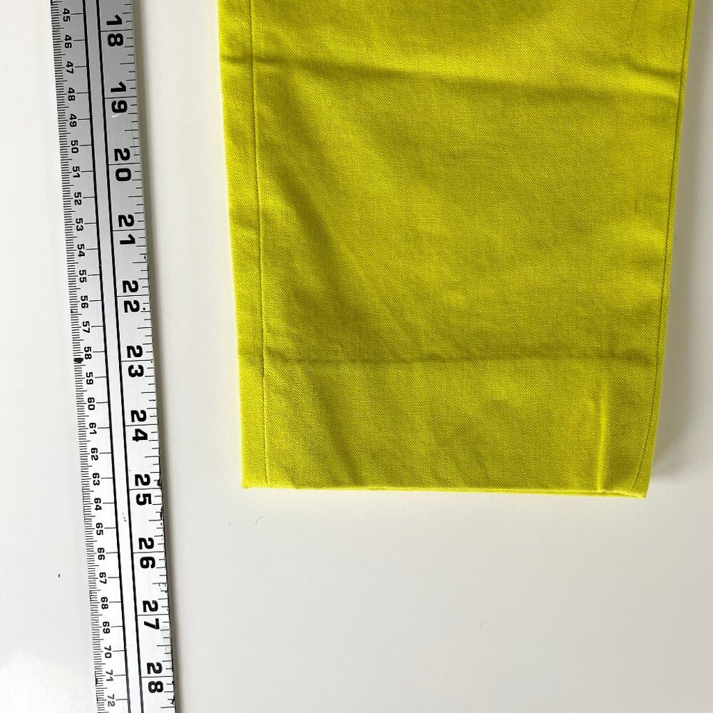 Banana Republic Sloan Skinny-Fit Pants-Yellow Size 8 - Picture 12 of 14